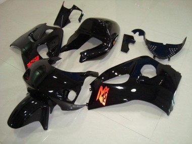 Black 1996-2000 GSXR 600 Motorcycle Fairings