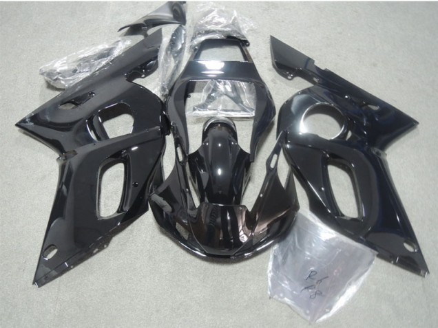 Black 1998-2002 YZF R6 Motorcycle Fairing