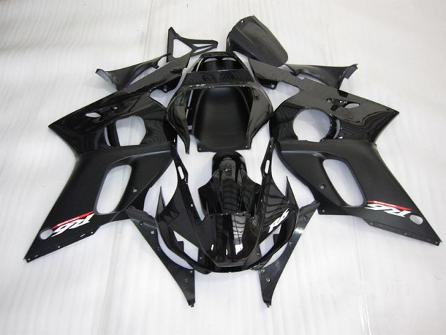 Black 1998-2002 YZF R6 Motorcycle Fairings