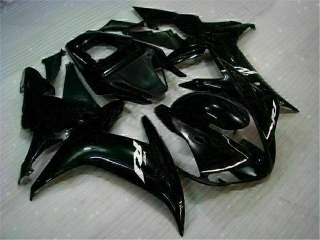 Black 2002-2003 YZF R1 Motorcycle Fairing Kits