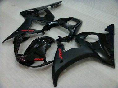 Black 2003-2005 YZF R6 Motorcycle Bodywork