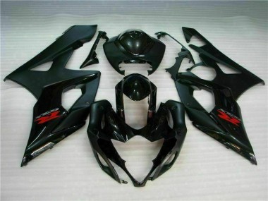 Black 2005-2006 GSXR 1000 Motorcycle Fairings