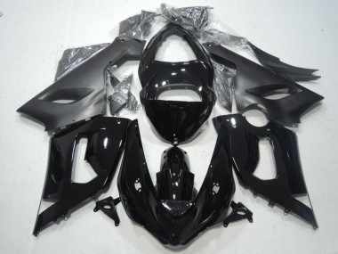 Black 2005-2006 ZX6R Full Motorcycle Fairing Kits