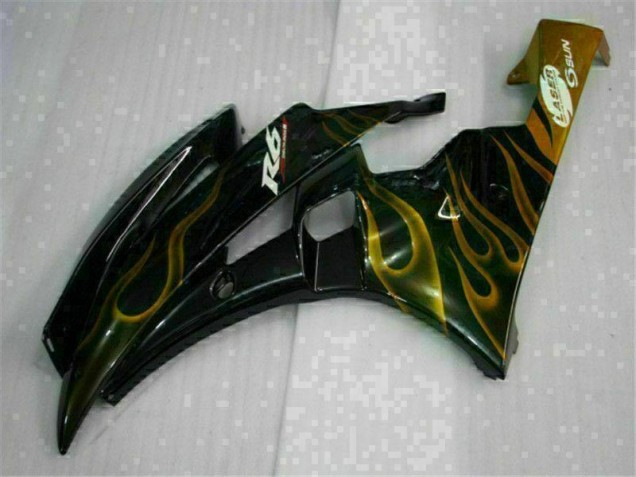 Black 2006-2007 YZF R6 Motorcycle Bodywork