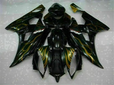 Black 2006-2007 YZF R6 Motorcycle Bodywork