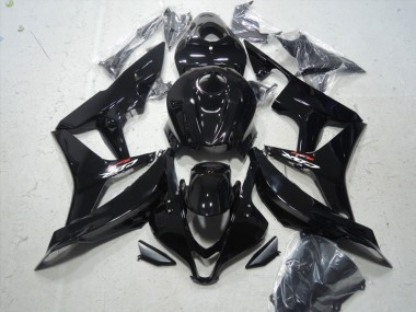 Black 2007-2008 CBR600RR Full Motorcycle Fairing Kits