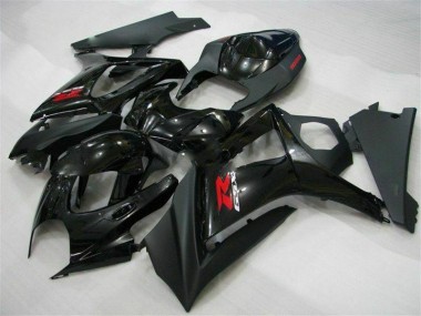 Black 2007-2008 GSXR 1000 Motorcycle Fairing