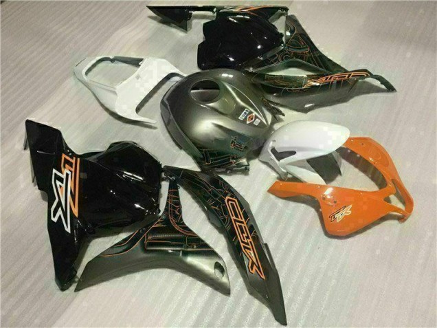 Black 2009-2012 CBR600RR Motorcycle Fairings