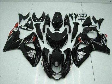 Black 2009-2016 GSXR 1000 Motorcycle Fairing