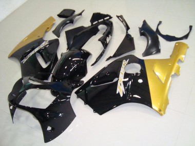 Black Gold 2000-2001 ZX12R Motorcycle Fairings