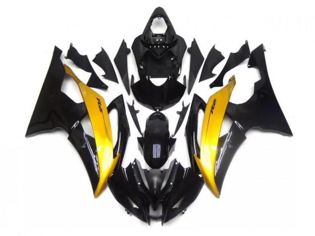 Black Gold 2008-2016 YZF R6 Motorcycle Fairings