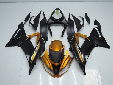 Black Gold 2013-2018 ZX6R Motorcycle Fairing