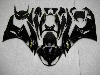 Black Gold Ninja 2009-2012 ZX6R Motorcycle Fairings