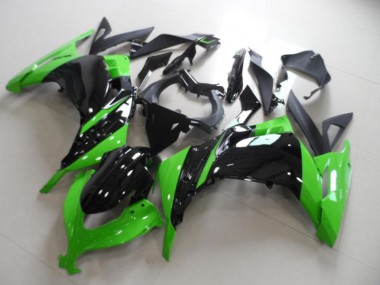 Black Green 2013-2016 ZX300R Motorcycle Bodywork