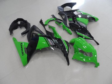 Black Green 2013-2016 ZX300R Motorcycle Fairings