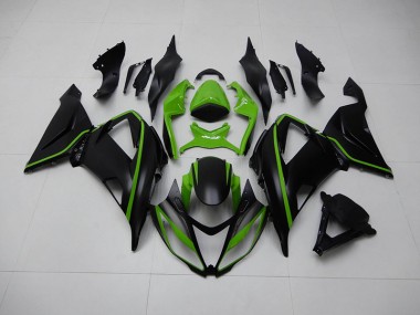 Black Green 2013-2018 ZX6R Motorcycle Fairing