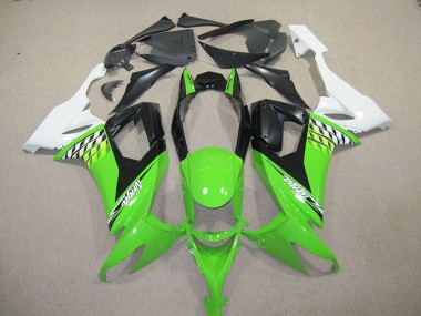 Black Green Ninja 2008-2010 ZX10R Motorcycle Fairings