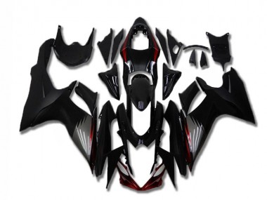 Black Grey 2011-2021 GSXR 600/750 Motorcycle Fairings