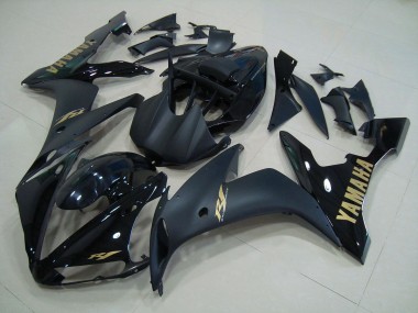 Black Matte Gold 2004-2006 YZF R1 Motorcycle Fairings