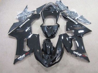 Black Ninja 636 2005-2006 ZX6R Motorcycle Fairing