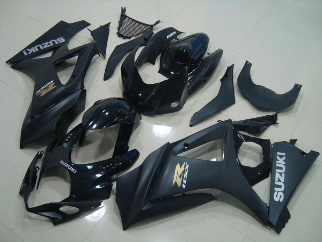 Black OEM Style 2007-2008 GSXR 1000 Motorcycle Fairings