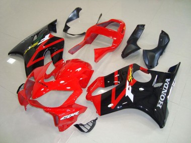 Black Red 2001-2003 CBR600 F4i Motorcycle Fairings