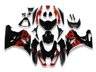 Black Red 2017-2021 GSXR 1000 Motorcycle Fairings