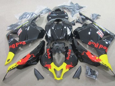 Black Red Bull 2009-2012 CBR600RR Motorcycle Fairing