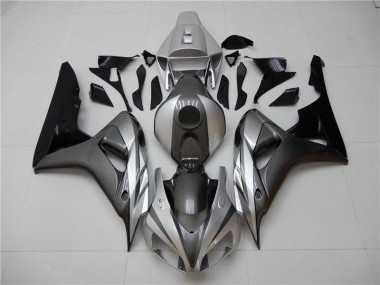 Black Silver Grey 2006-2007 CBR1000RR Motorcycle Fairings