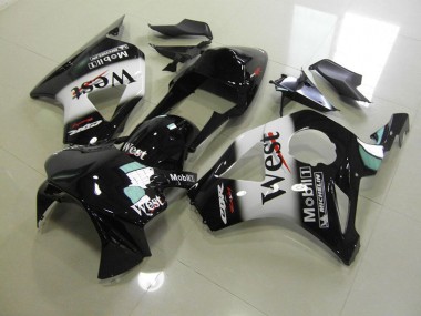 Black West 2002-2003 CBR900RR 954 Motorcycle Fairings