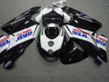 Black White 2003-2004 Ducati 749 Motorcycle Fairings