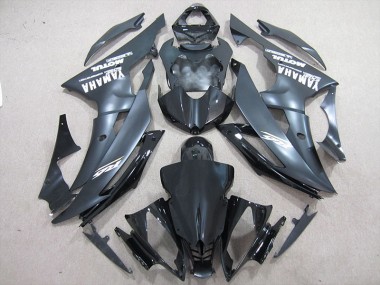 Black White 2008-2016 YZF R6 Motorcycle Fairings