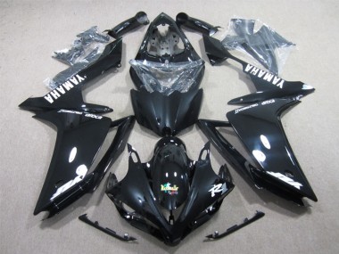 Black White Decal 2007-2008 YZF R1 Motorcycle Fairing