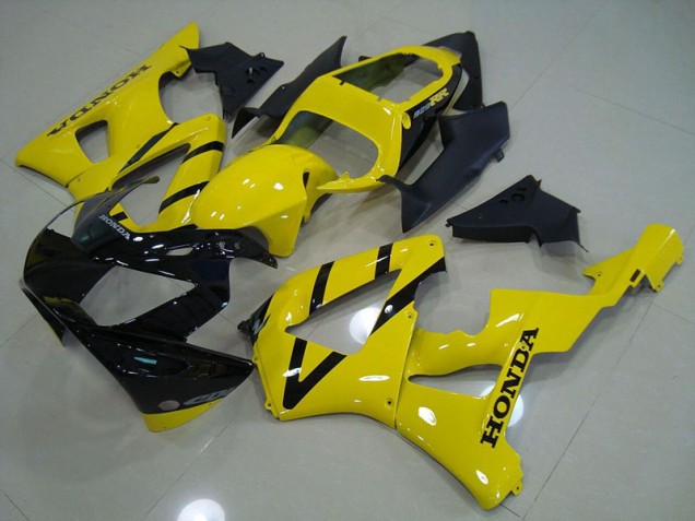 Black Yellow 2000-2001 CBR900RR 929 Motorcycle Fairings