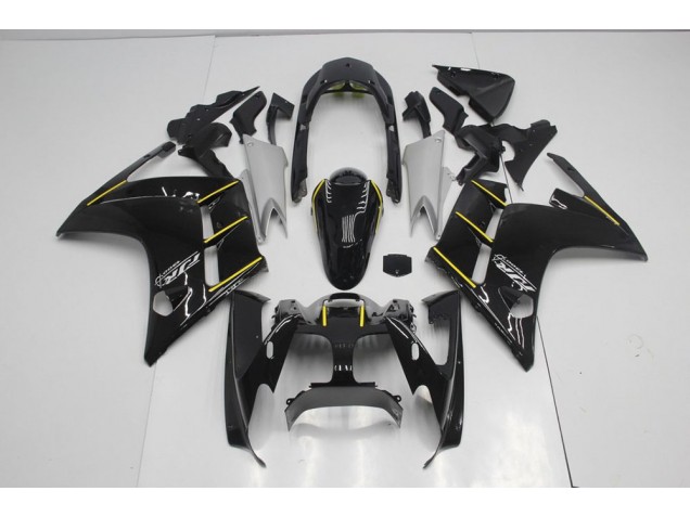 Black Yellow 2001-2005 FJR1300 Motorcycle Fairings