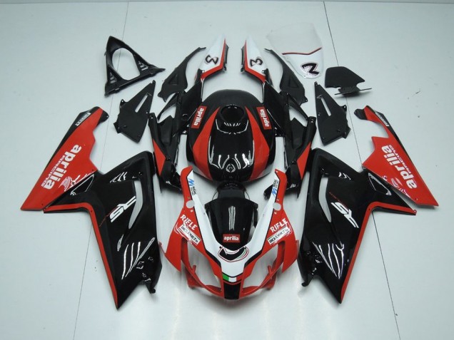 Black and Red 2006-2011 RS125 Motorcycle Fairings