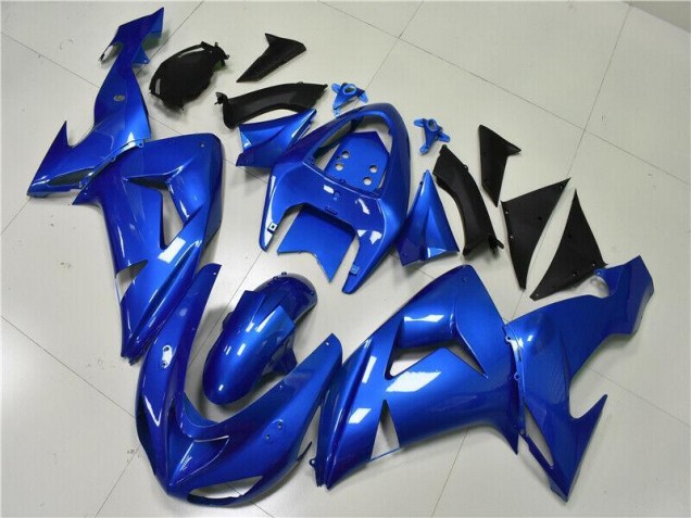 Blue 2006-2007 ZX10R Motorcycle Fairings