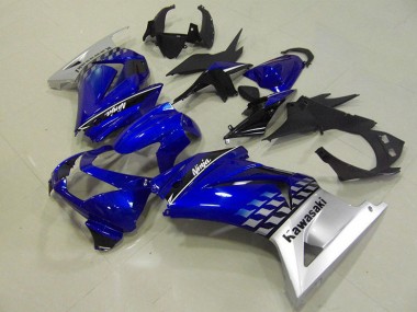 Blue 2008-2012 ZX250R Motorcycle Fairing