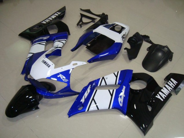 Blue Black 1998-2002 YZF R6 Full Motorcycle Fairing Kits