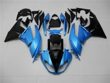 Blue Black 2009-2012 ZX6R Motorcycle Fairing