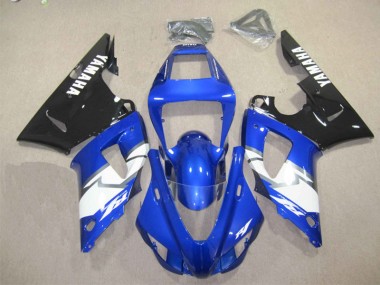 Blue Black White Decal 1998-1999 YZF R1 Motorcycle Fairings