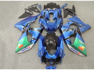 Blue Green JOMO 2009-2016 GSXR 1000 Motorcycle Fairings