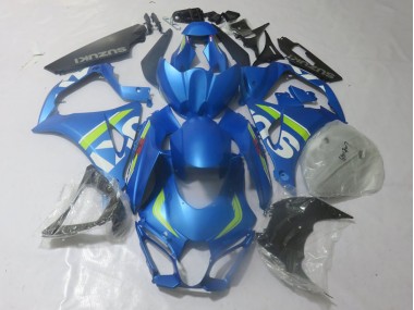 Blue Lime 2017-2021 GSXR 1000 Motorcycle Fairings