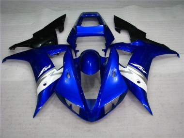 Blue White 2002-2003 YZF R1 Motorcycle Bodywork