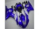 Blue White 2003-2005 YZF R6 Full Motorcycle Fairing Kits