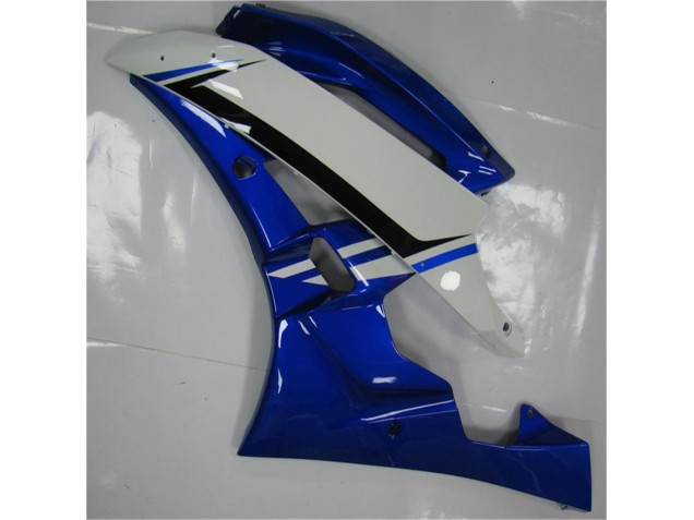 Blue White 2006-2007 YZF R6 Motorcycle Fairings