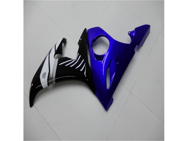 Blue White Black 2003-2005 YZF R6 Motorcycle Fairings