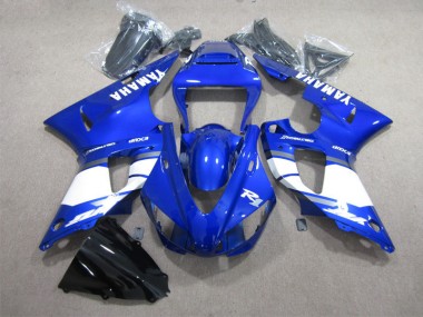 Blue White Decal 1998-1999 YZF R1 Motorcycle Fairings