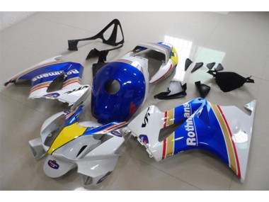 Blue White Rothmans 2002-2013 VFR800 Motorcycle Fairings