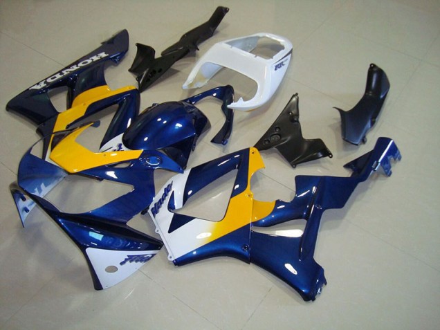 Blue Yellow 2000-2001 CBR900RR 929 Motorcycle Fairings